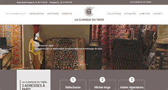 Desktop Screenshot of lacliniquedutapis.com